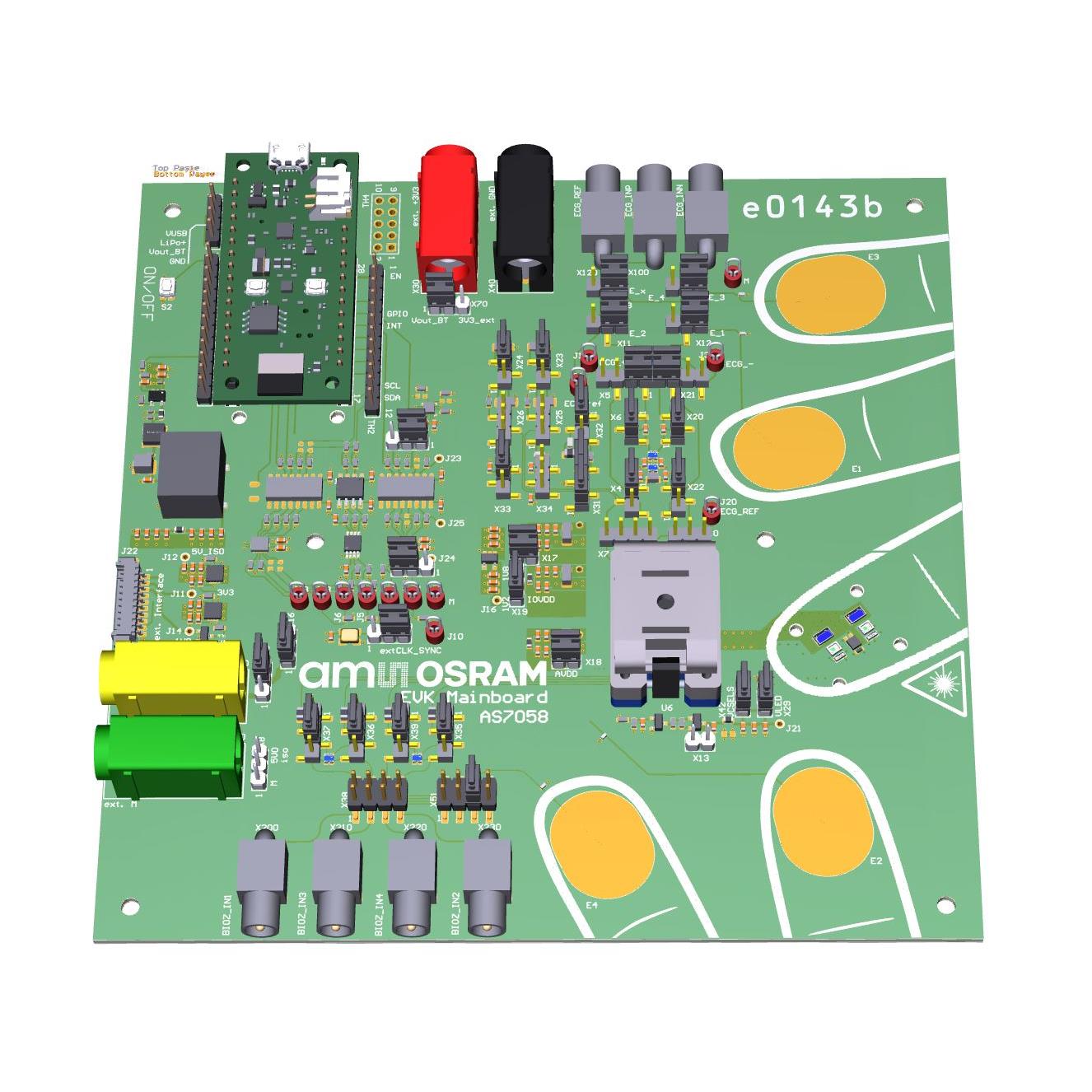 product Photo AS7058 ALGORITHM EVALUATION KIT