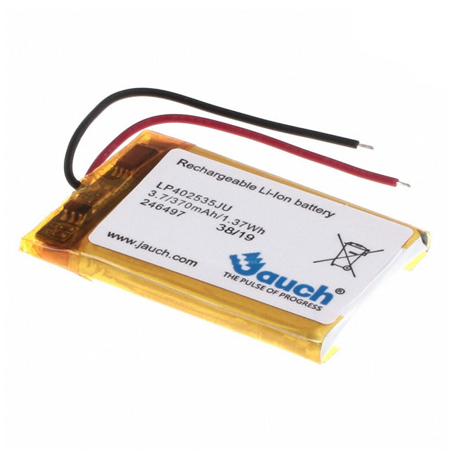 product Photo LP402535JU+PCM+2 WIRES 50MM