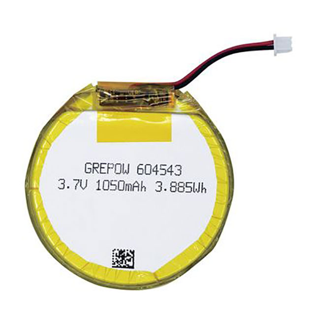 product Photo GRP604543-1C-3.7V-1050MAH WITH PCM