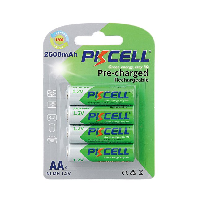 product Photo RTU-NIMH-AA2600-4B