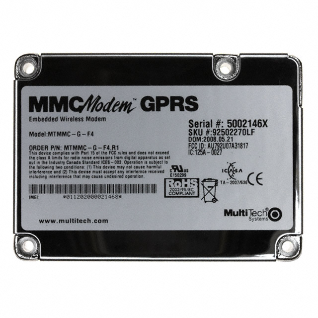 product Photo MTMMC-G-F4.R1