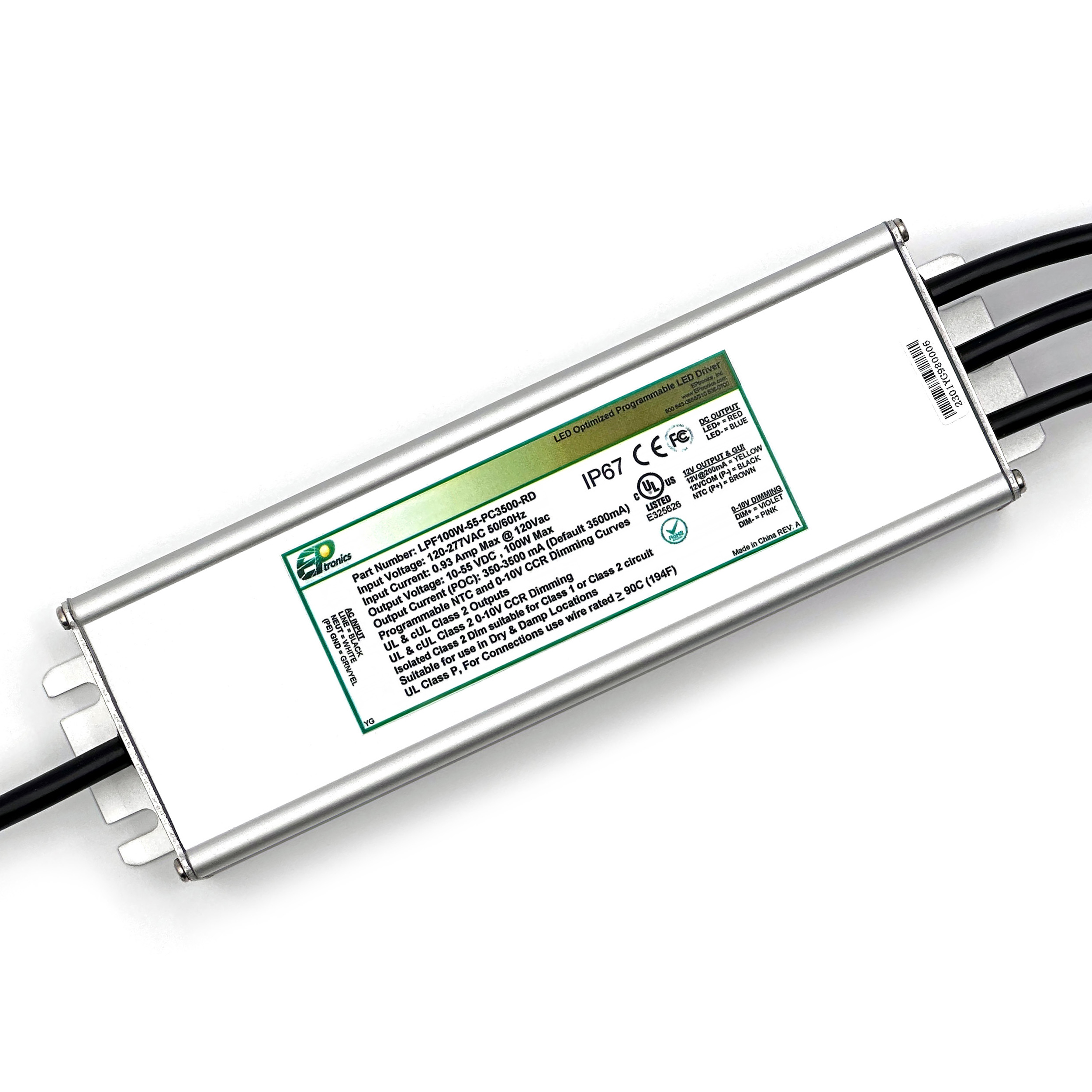 product Photo LPF100W-55-PC3500-RD