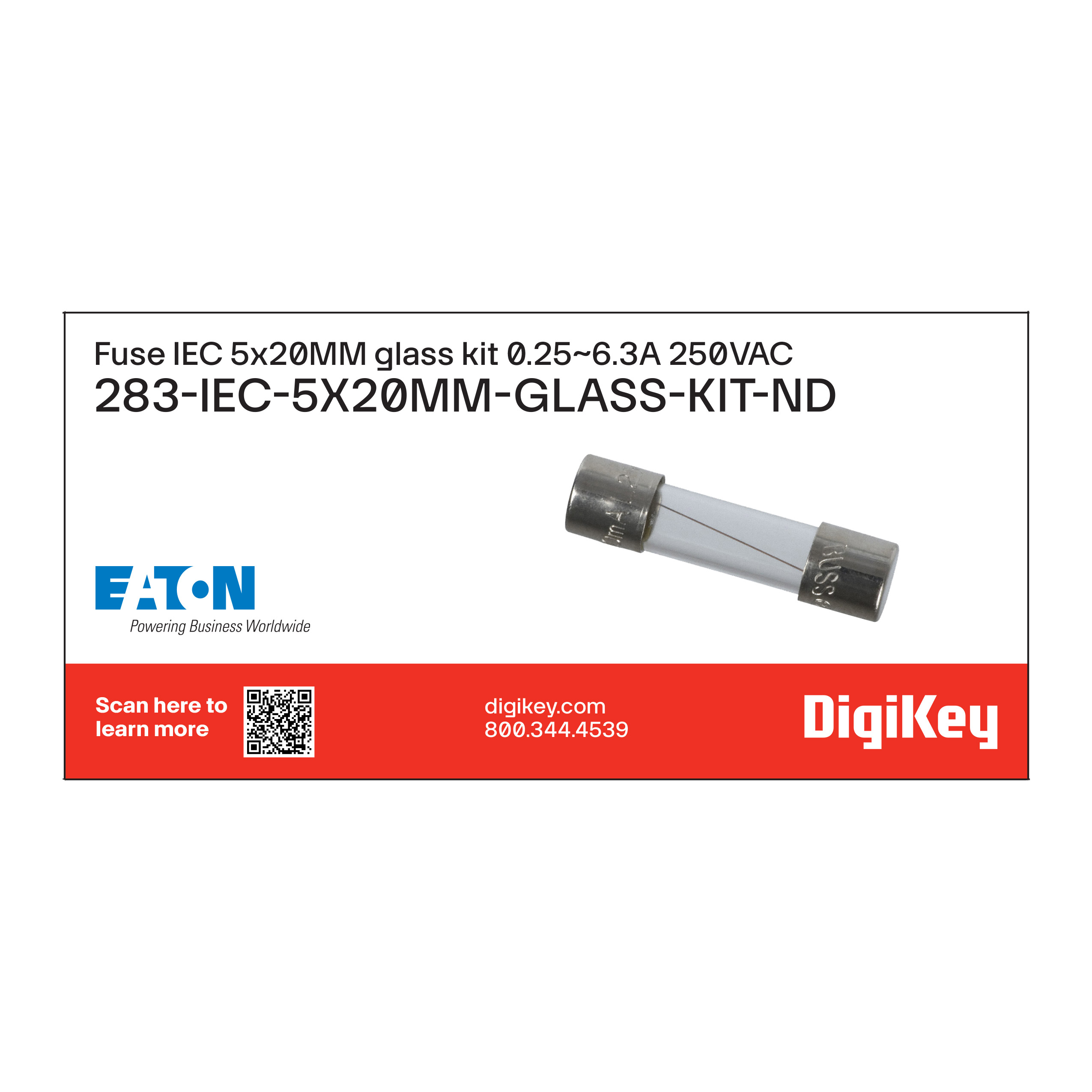 product Photo IEC-5X20MM-GLASS-KIT
