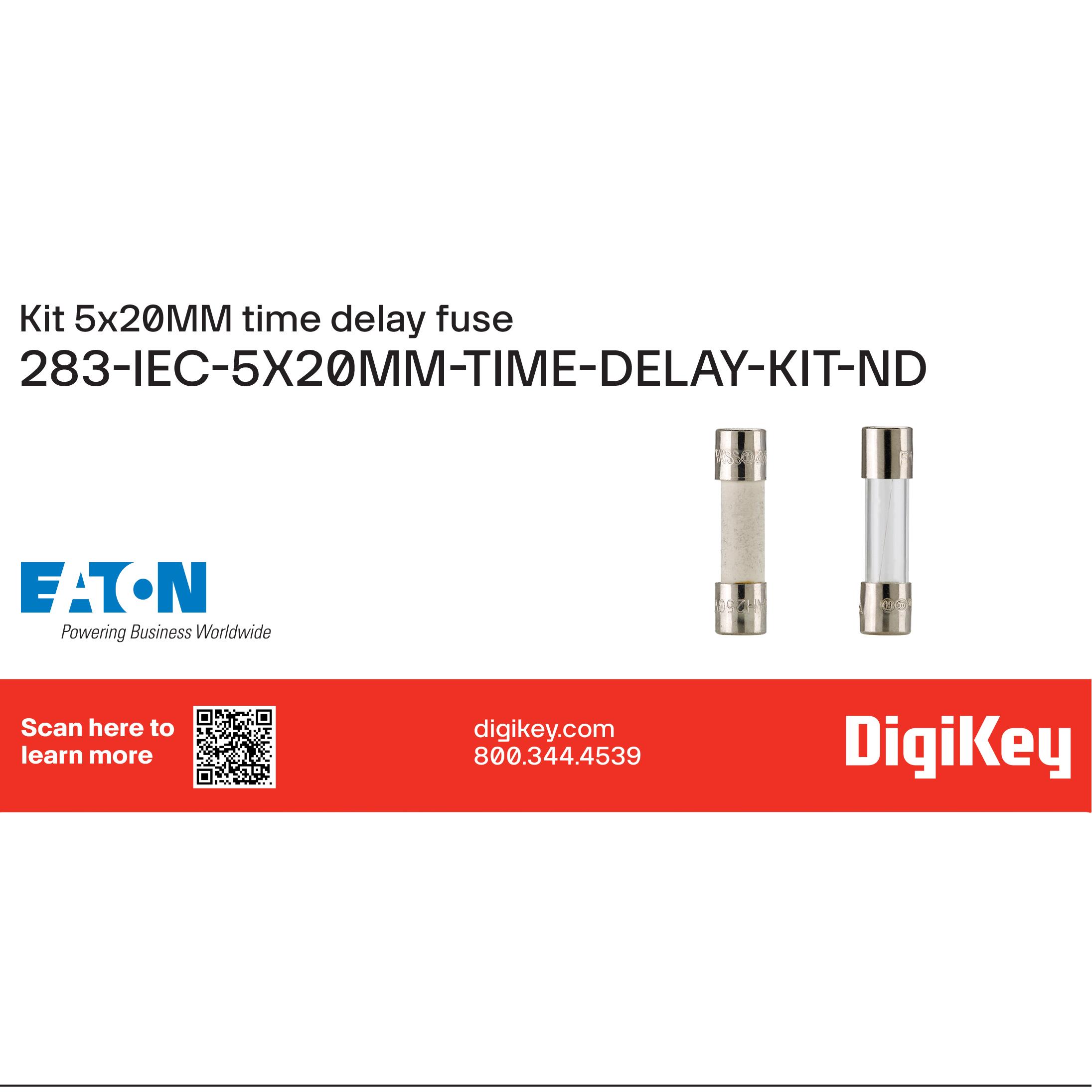 product Photo IEC-5X20MM-TIME-DELAY-KIT