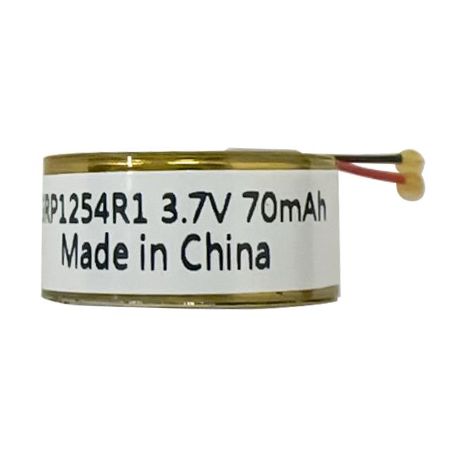 product Photo GRP1254-1C-3.7V-70mAh with Wire